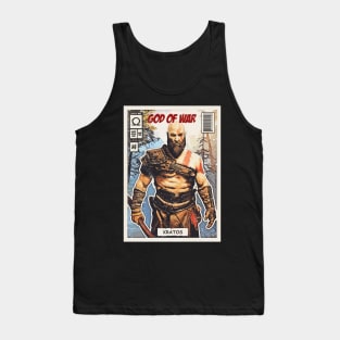 Kratos Comic Tank Top